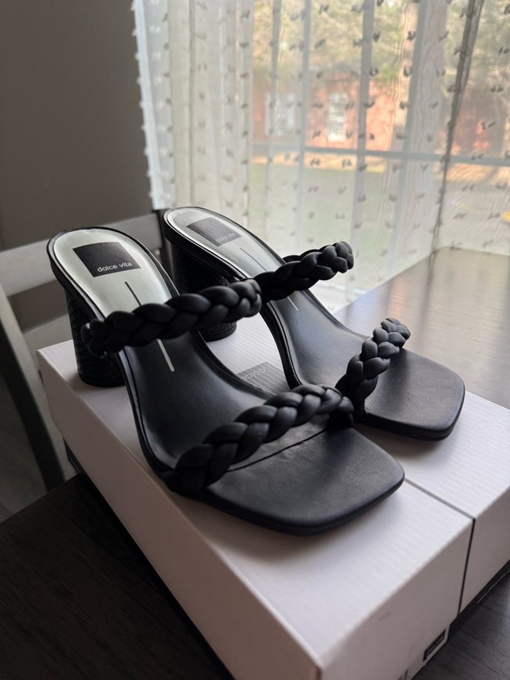 Dolce Vita Black Heels
